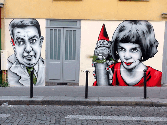 MLaure Gros - Street art - Butte Montmartre - Paris - 1er novembre 2015